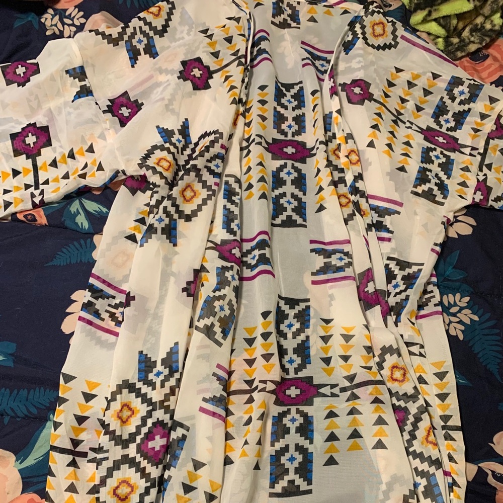 Women’s Large Aztec Kimona